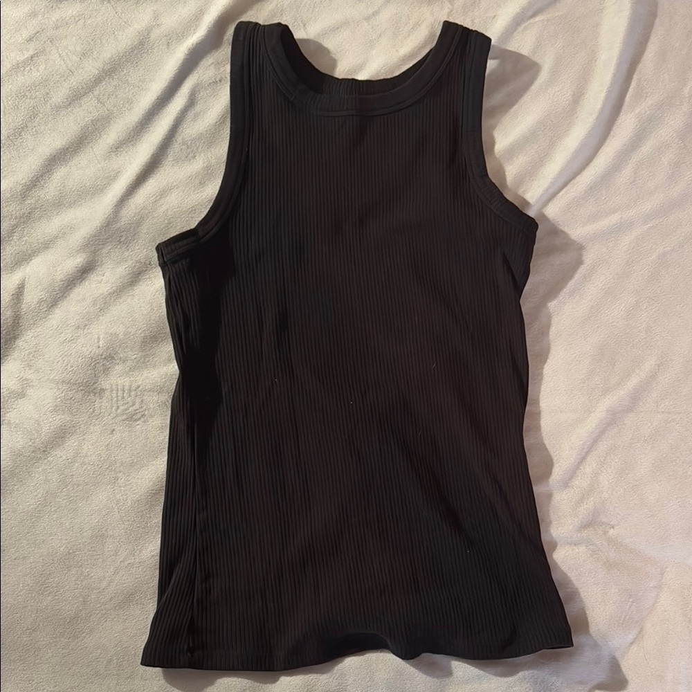 Worn once Maurice’s Black Ribbed Tank Top